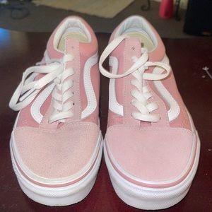 Old skool light pink vans